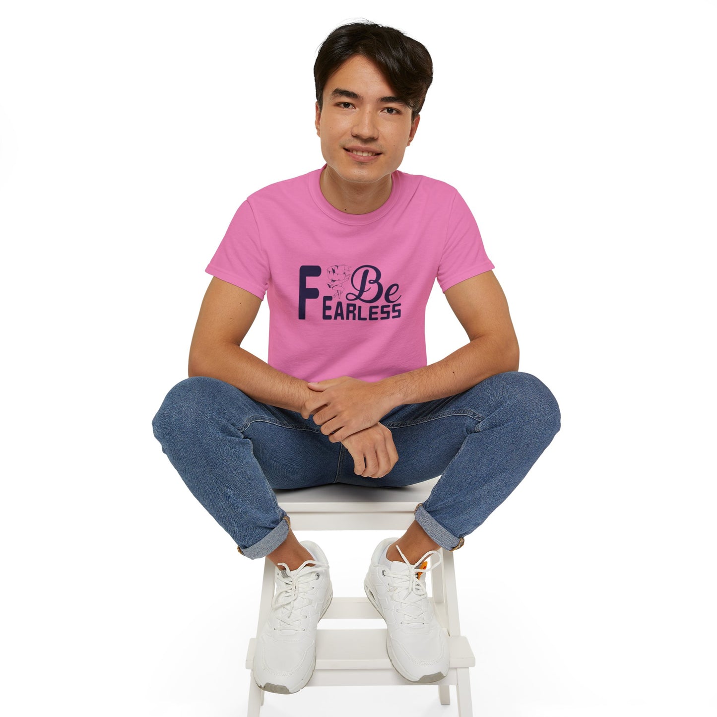 Be Fearless Unisex Christian Ultra Cotton Tee Printify