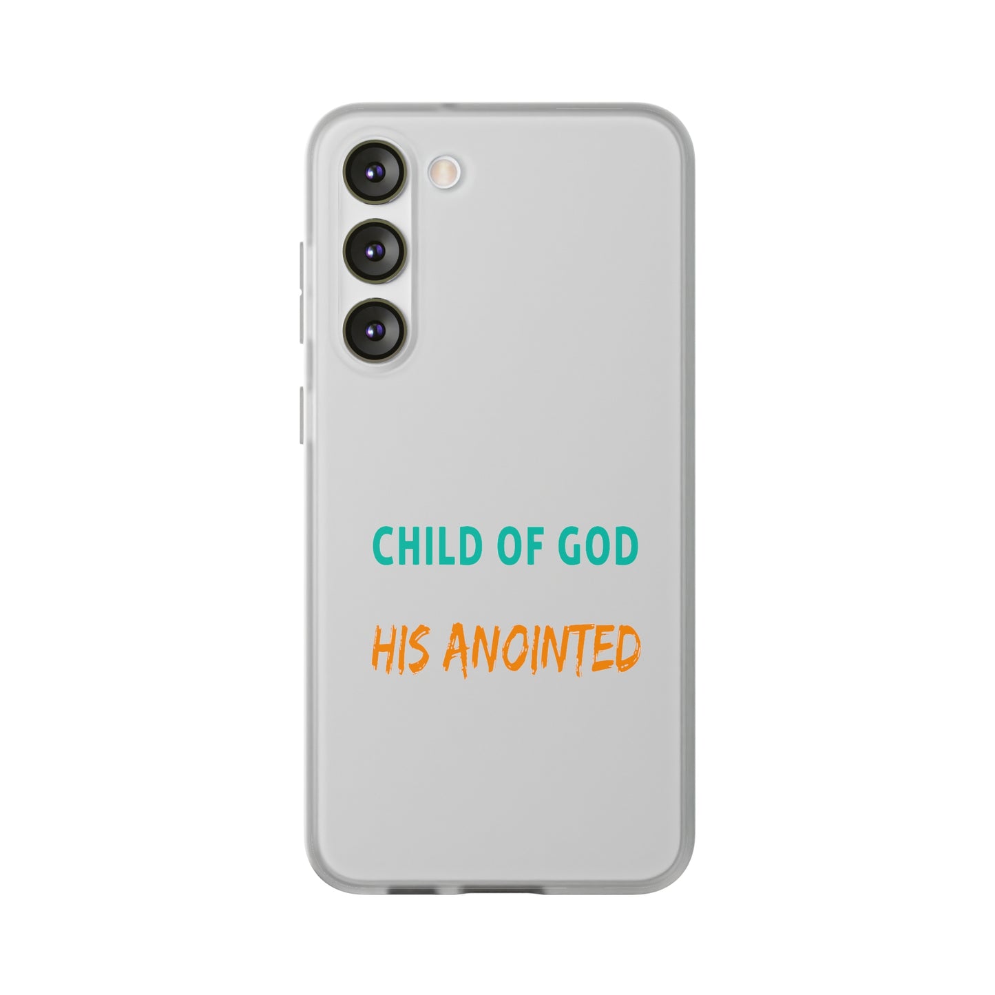 Child Of God Touch Not His Anointed Christian Flexi Phone Case Printify