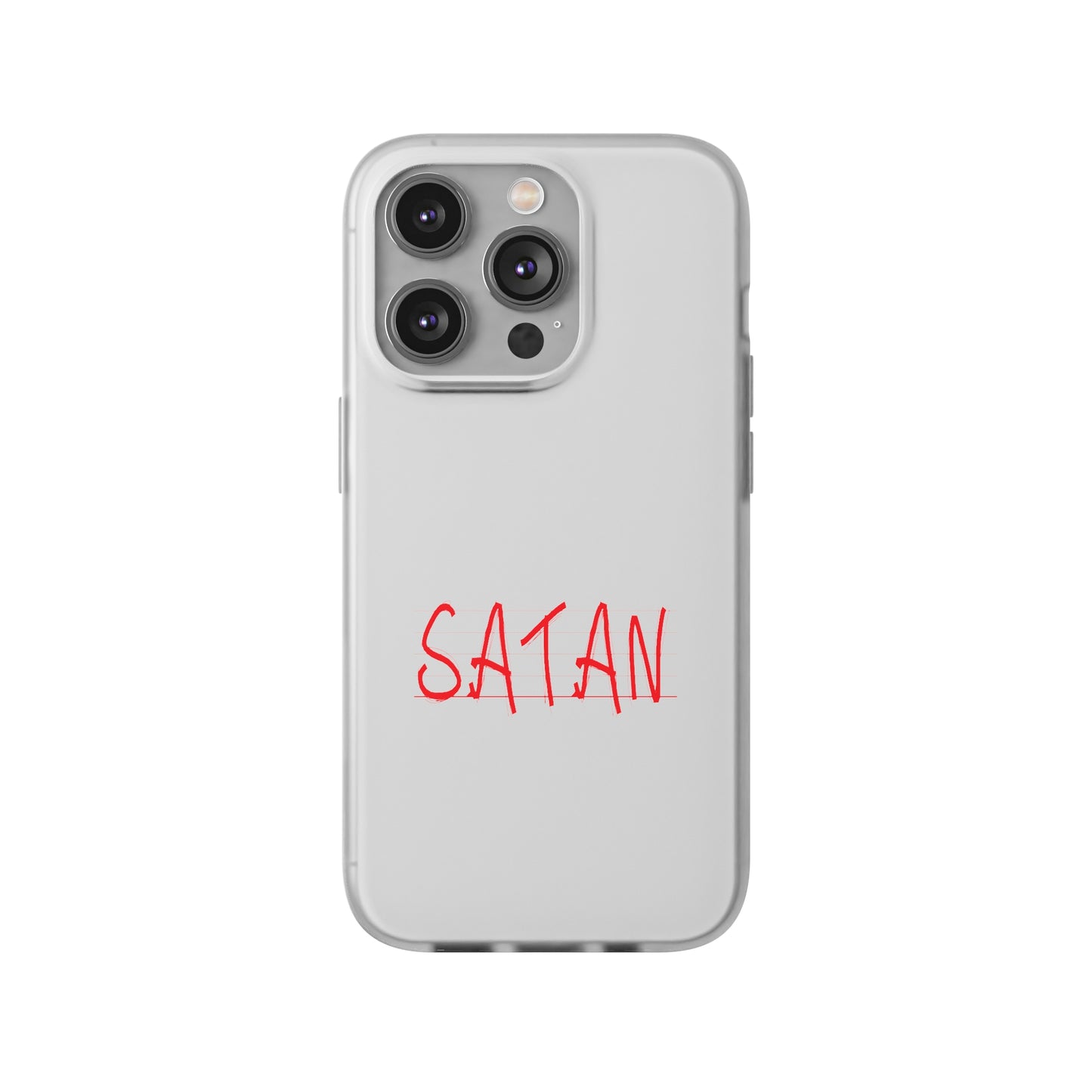 Not Today Satan Not Tomorrow Either Christian Flexi Phone Case Printify