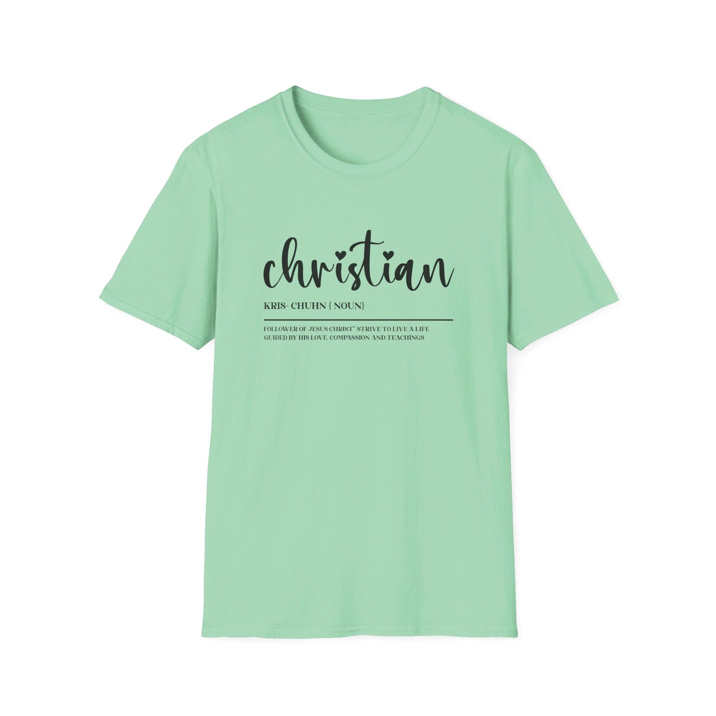 I Am A Christian Follower Of Christ  Christian Unisex T-shirt