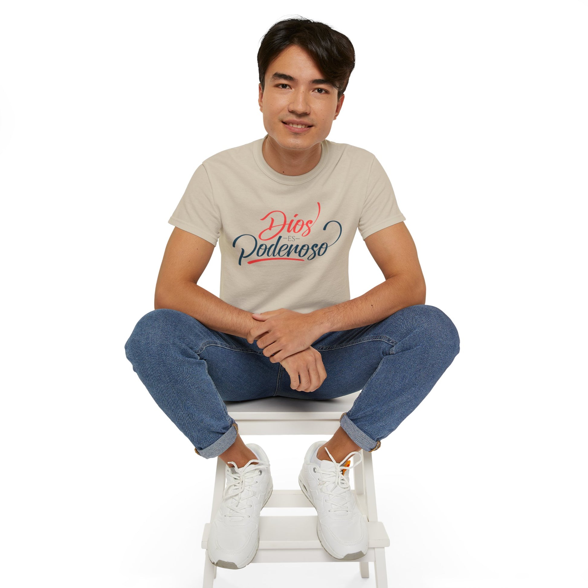 DIOS ES PODEROSO Christian Spanish Unisex T-shirt Printify