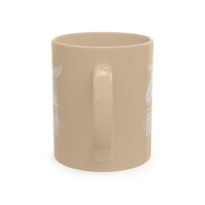 Donkey Wisdom Christian Multicolor Ceramic Mug — "If God Can Use A Donkey, He Can Use You" Faith & Farmhouse Coffee Cup