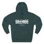 Silence Hoodie - Inspirational Fleece Unisex Pullover, Christian Gift, Motivational Activewear, Cozy Sweatshirt, Scripture Reminder