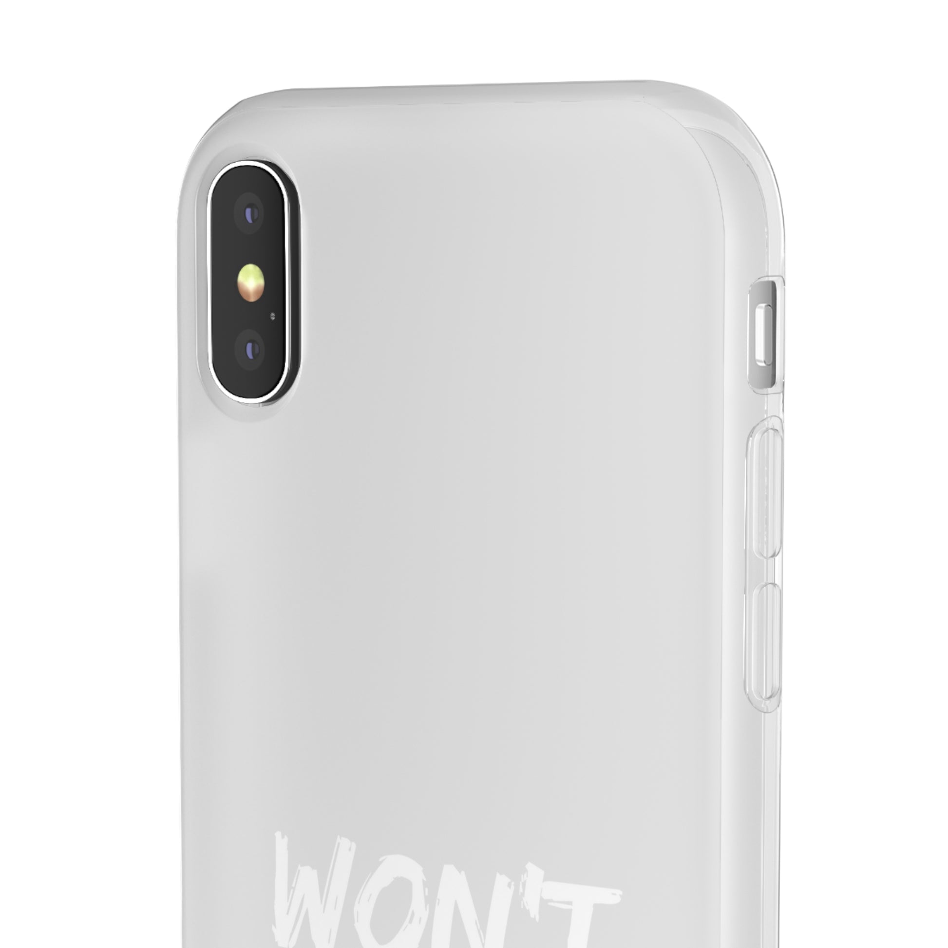 Won't Live Without Jesus Christian Flexi Phone Case Printify