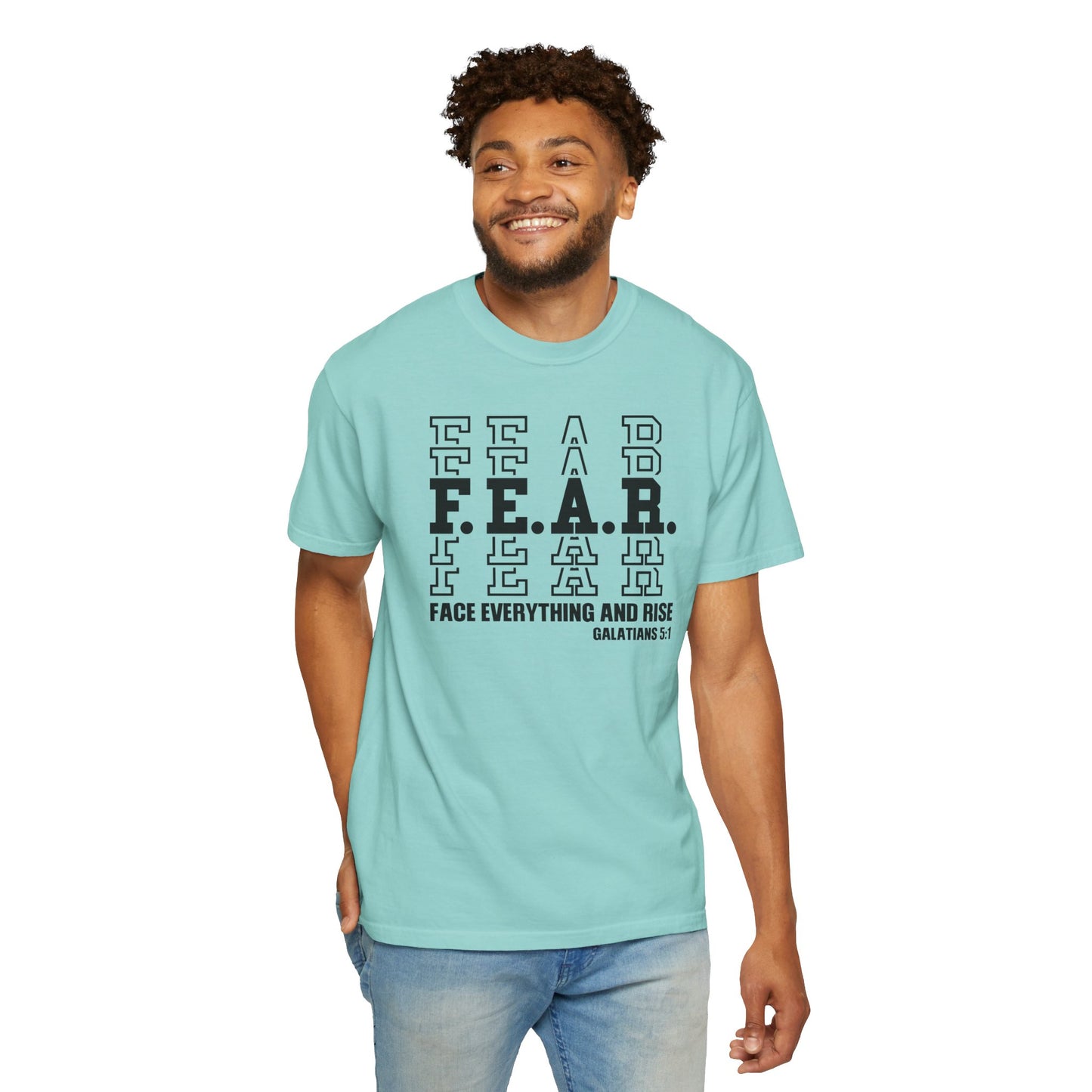 FEAR Face Everything And Rise Unisex Christian T-shirt