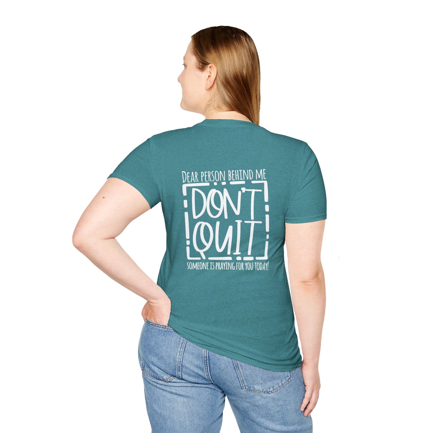 Pray For One Another Don't Quit Unisex Christian T-shirt