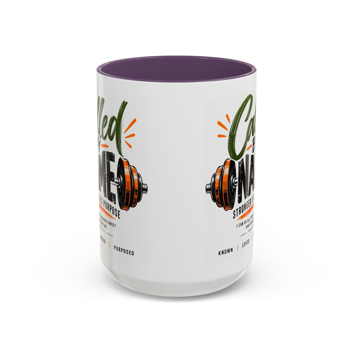 Called by Name Christian Coffee Mug – Stronger in His Purpose Inspirational Gift