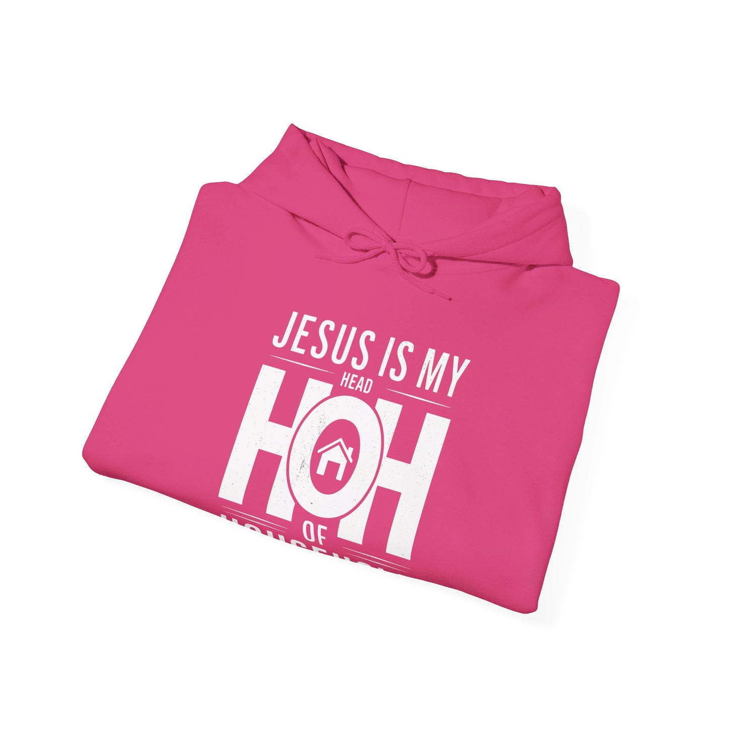 Jesus Is My Head Of Household HOH Unisex Christian Pullover Hooded Sweatshirt