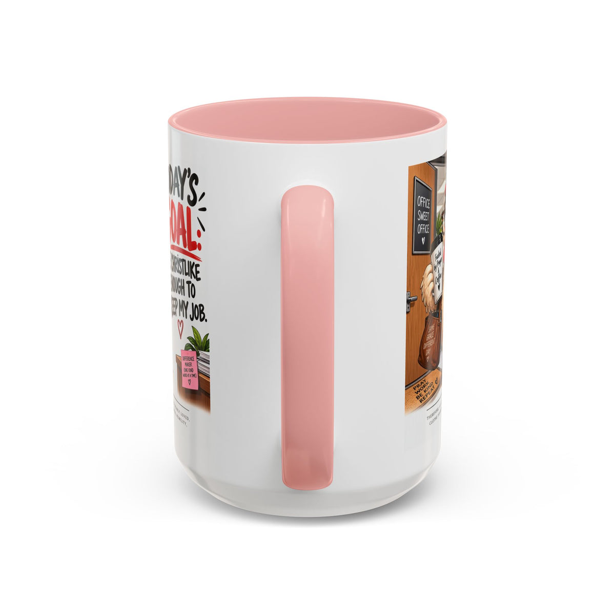 Today's Goal Christian Coffee Mug – Be Christlike Inspirational Bible Verse Mug