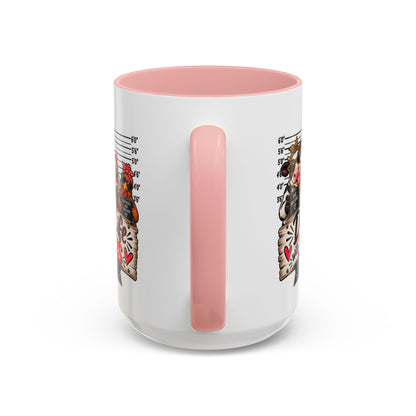 Doin’ Life with Jesus Funny Christian Farm Animal Mugshot Coffee Mug | Philippians 1:6