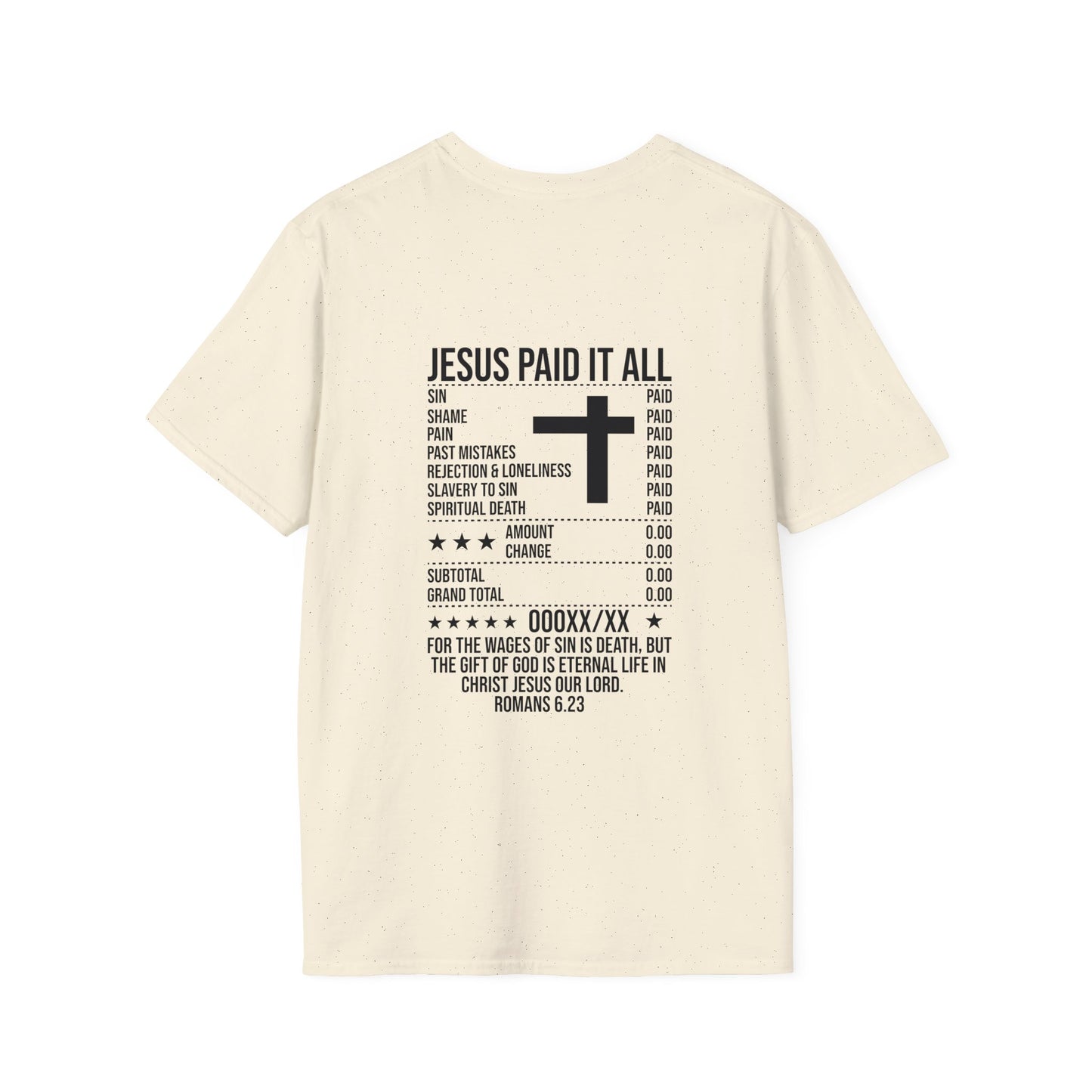 Paid In Full Jesus Paid It All Christian Unisex T-shirt