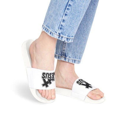 Stylish Women's Faith Inspired Sandals, Comfortable Summer Footwear, Removable Strap Slides, Casual Slide Sandals, Perfect for Beach Days, Gift [...]