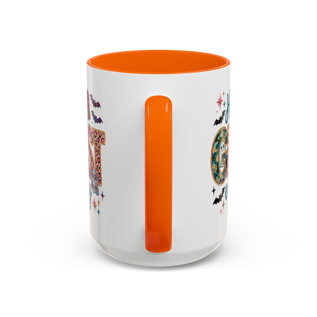 Accent Christian Coffee Mug — "Holy Ghost Energy" Halloween Cute Spooky Ceramic Mug (11/15oz)