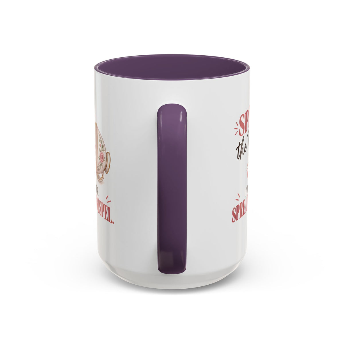 Spill the Tea, Spread the Gospel Christian Coffee Mug