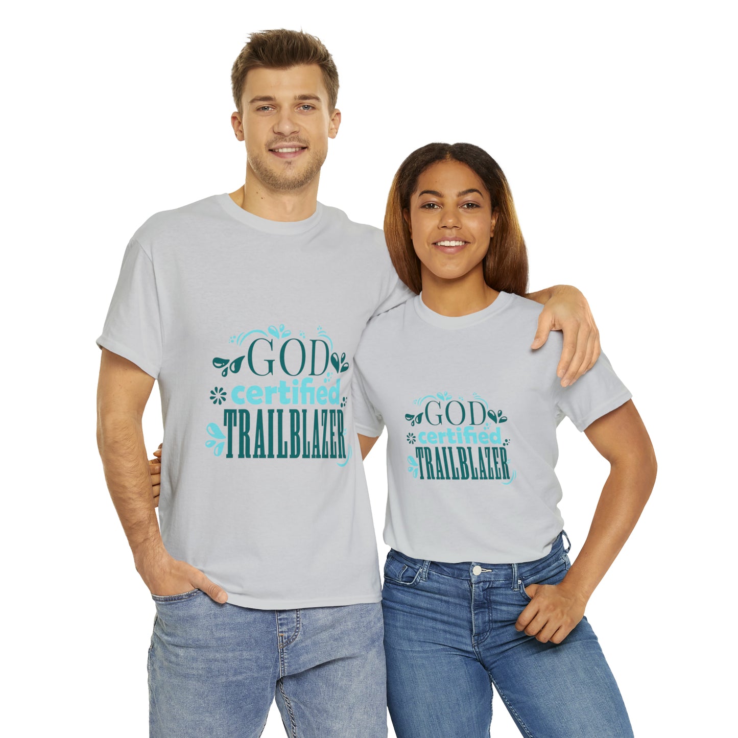 God Certified Trailblazer Unisex Heavy Cotton Tee