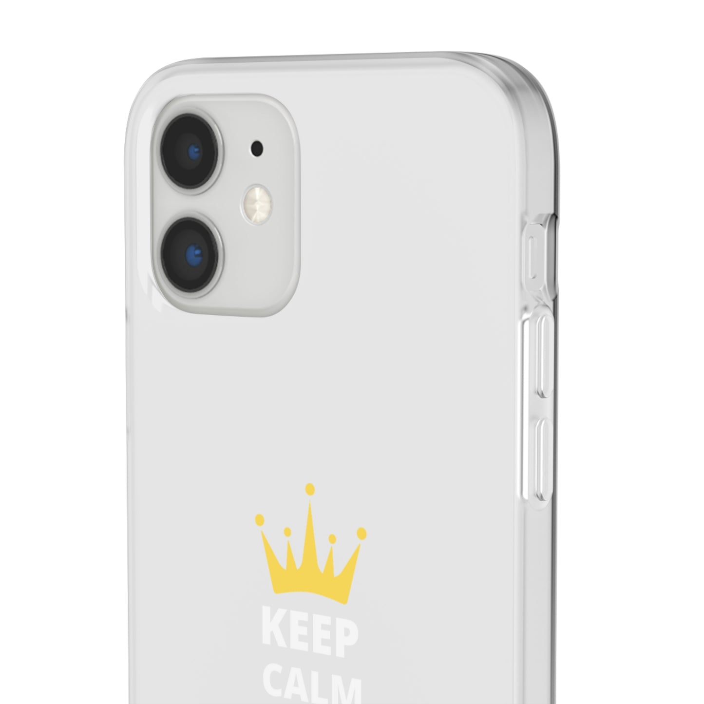 Keep Calm And Trust God Christian Flexi Phone Case Printify