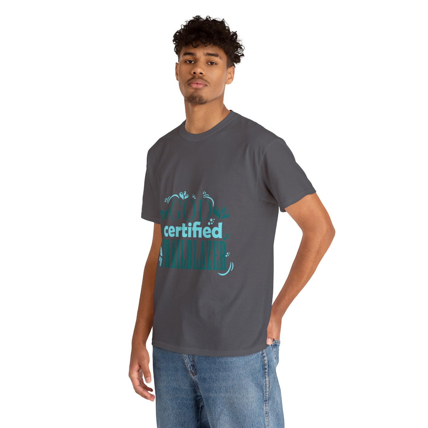 God Certified Trailblazer Unisex Heavy Cotton Tee