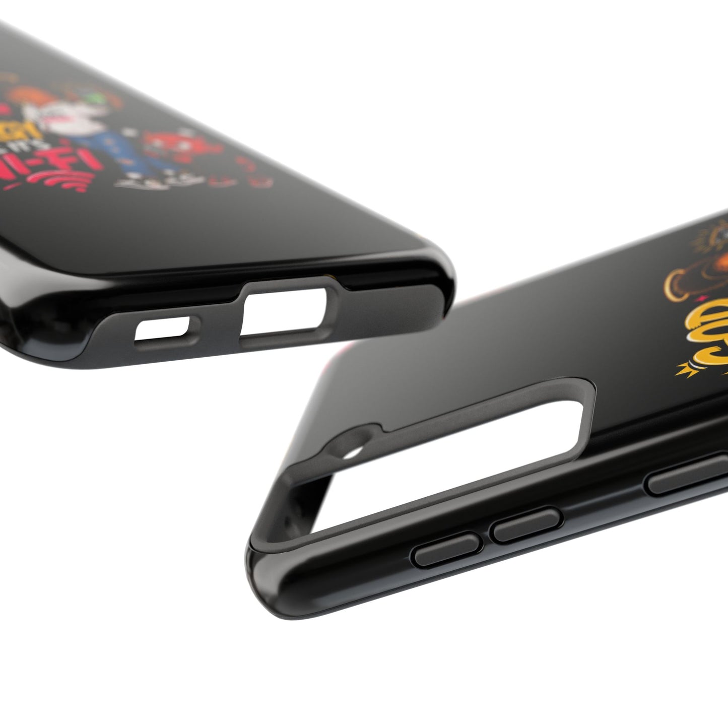 Phone Case — "God Be Upgrading My Energy Like It's Wi‑Fi" Inspirational Protective Cover - ClaimedbyGodDesigns