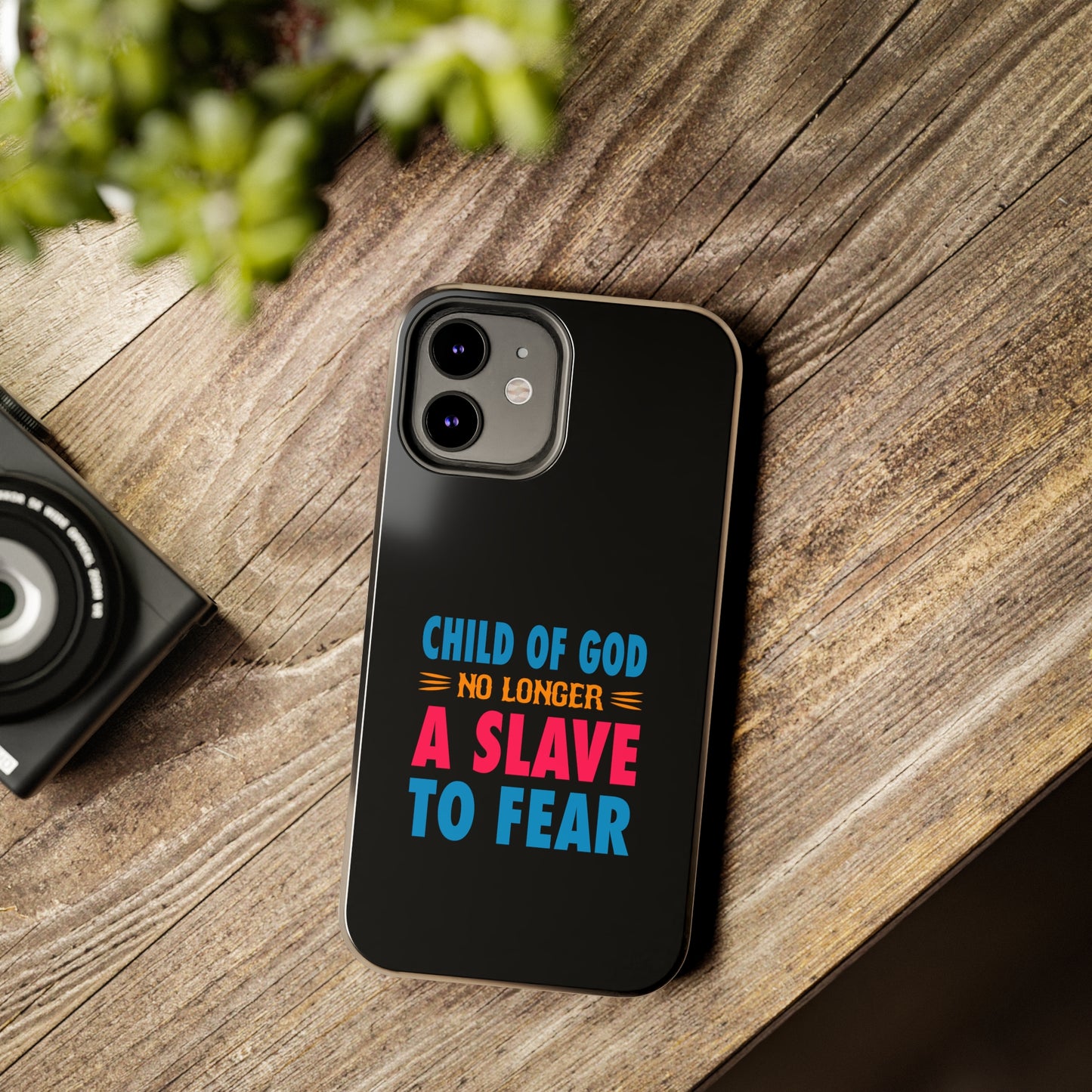 Child Of God No Longer A Slave To Fear Christian Phone Tough Phone Cases, Case-Mate Printify