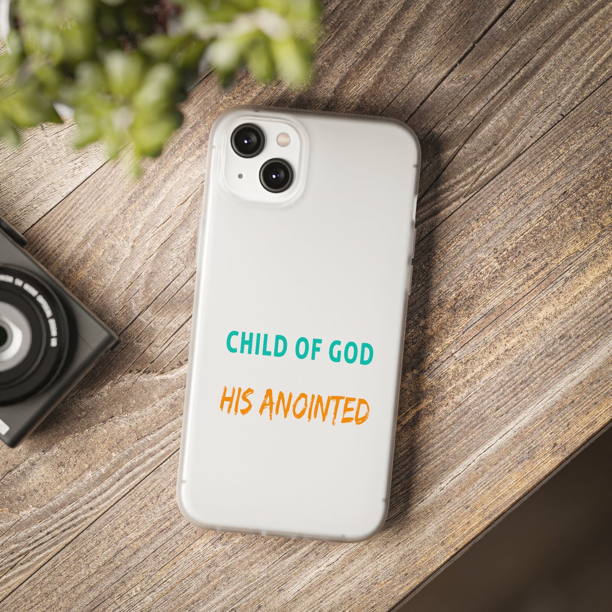 Child Of God Touch Not His Anointed Christian Flexi Phone Case Printify