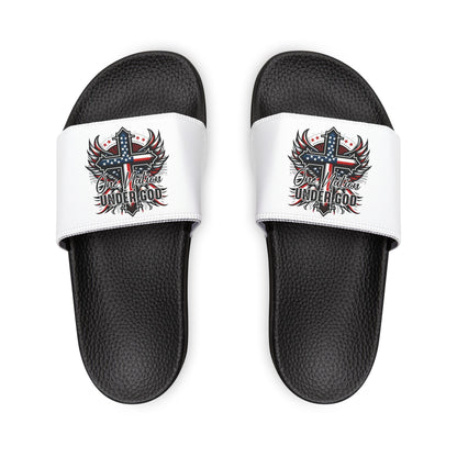 Men's Custom Graphic Sandals | Comfortable Summer Footwear, Vacation Essentials, Poolside Style, Gift for Him, Unique Fashion Statement