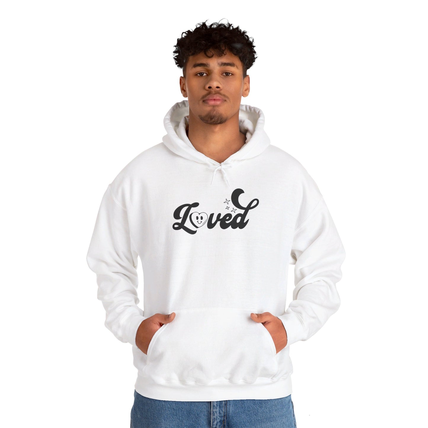 Romans 5:8 You Are Loved More Than You Will Ever Know Unisex Christian Pullover Hooded Sweatshirt