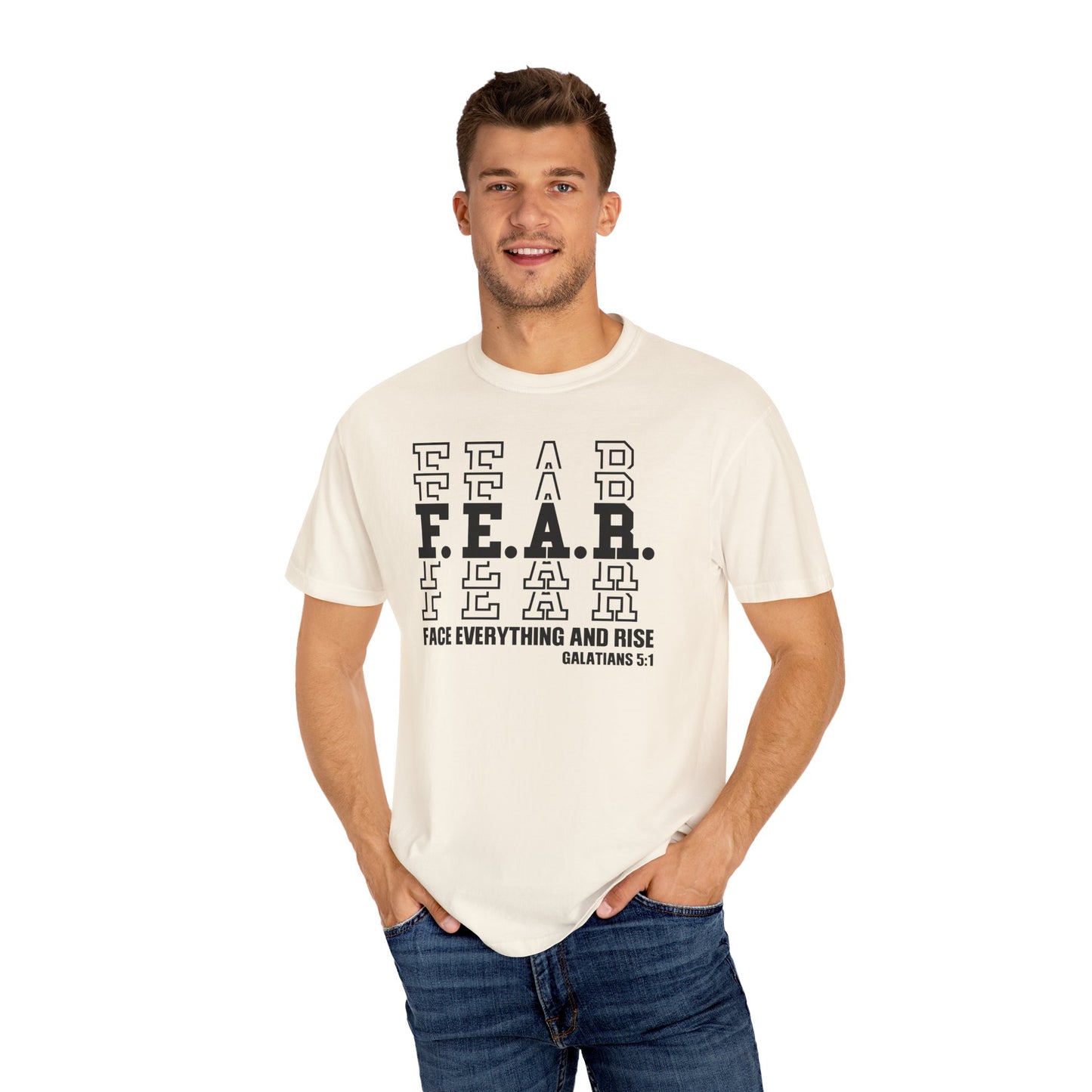 FEAR Face Everything And Rise Unisex Christian T-shirt