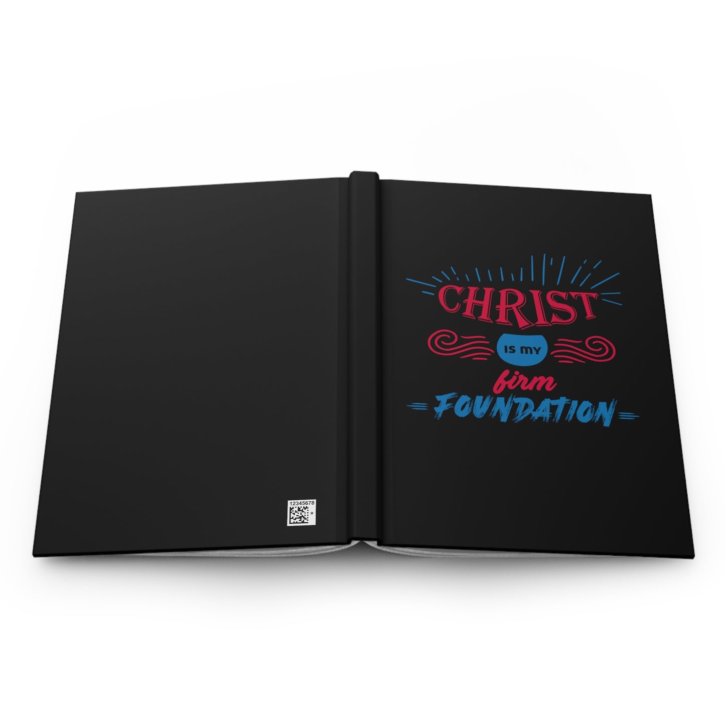 Christ Is My Firm Foundation Hardcover Journal Matte