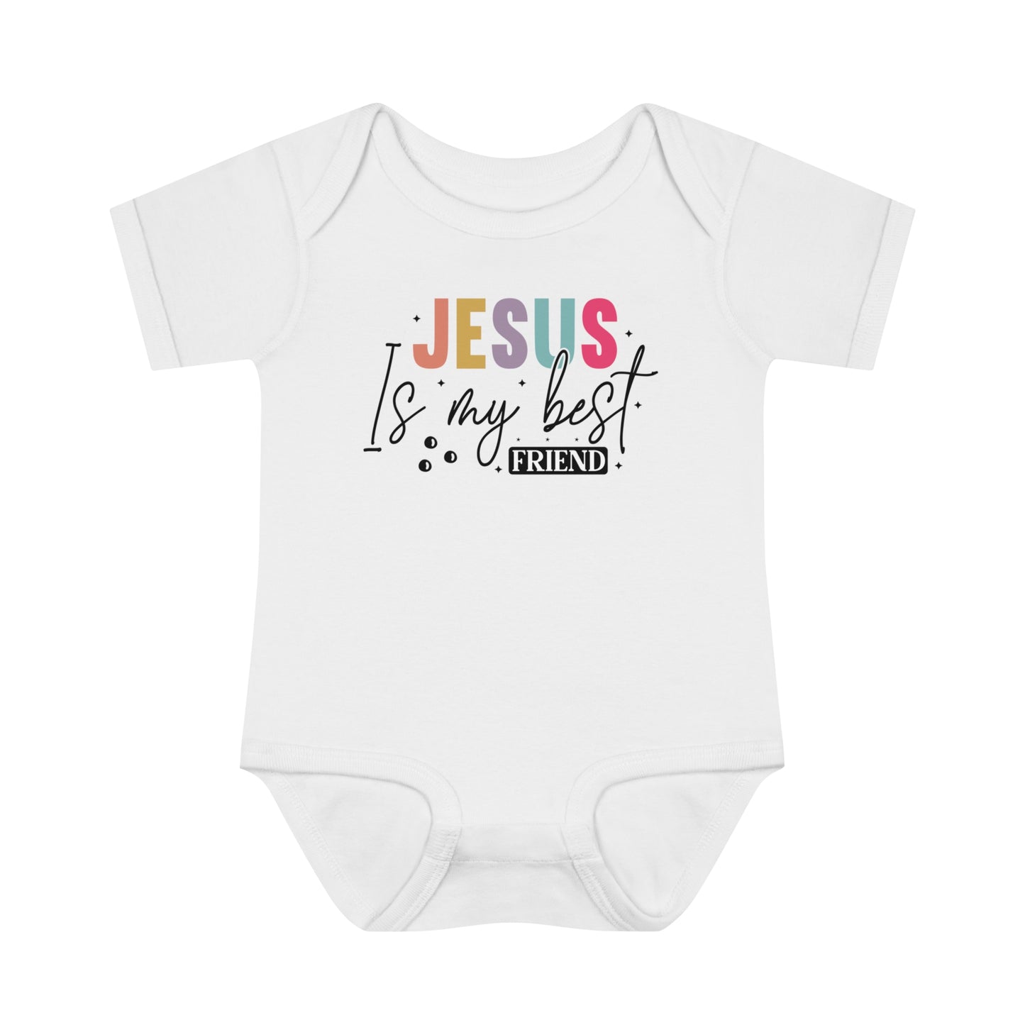 Jesus Is My Best Friend Christian Baby Onesie Printify