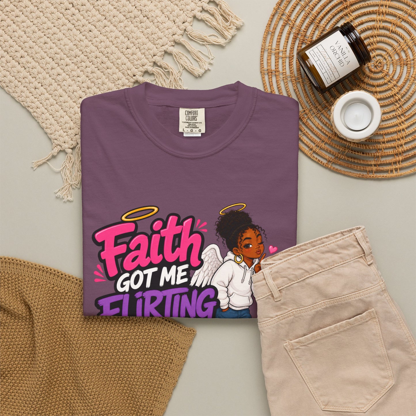 Faith Got Me Flirting With Peace T-Shirt
