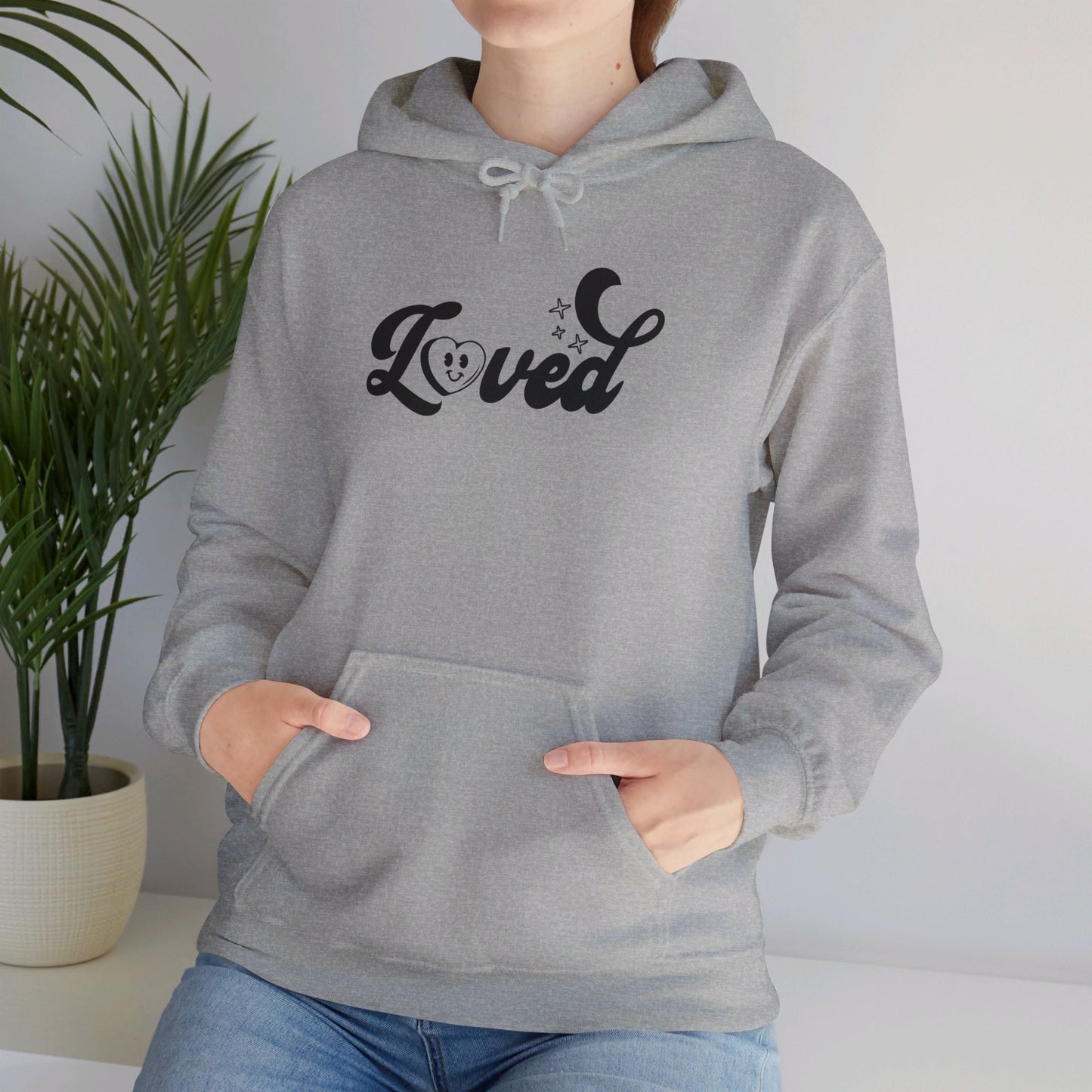 Romans 5:8 You Are Loved More Than You Will Ever Know Unisex Christian Pullover Hooded Sweatshirt