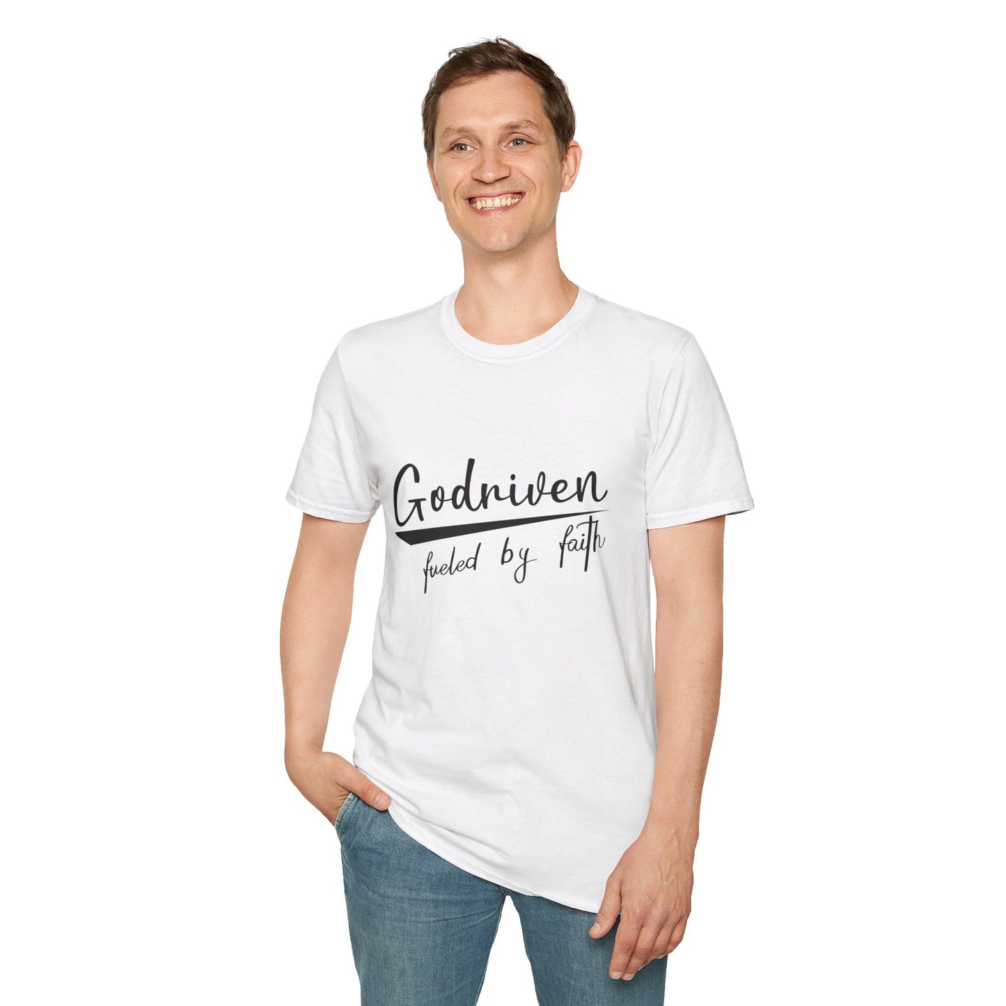 Godriven Fueled By Faith Unisex Christian T-shirt