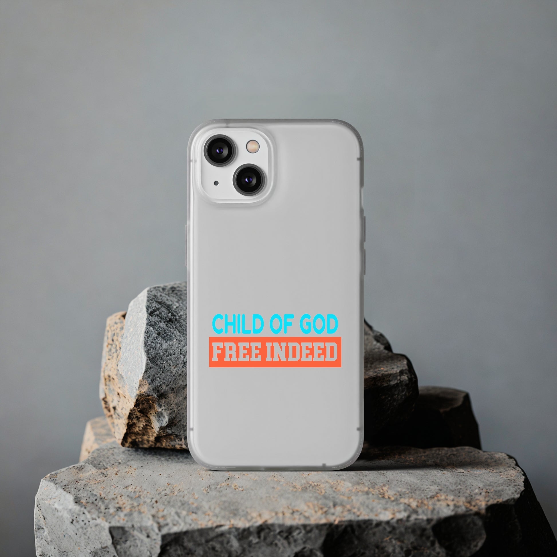 Child Of God Free Indeed Christian Flexi Phone Case Printify