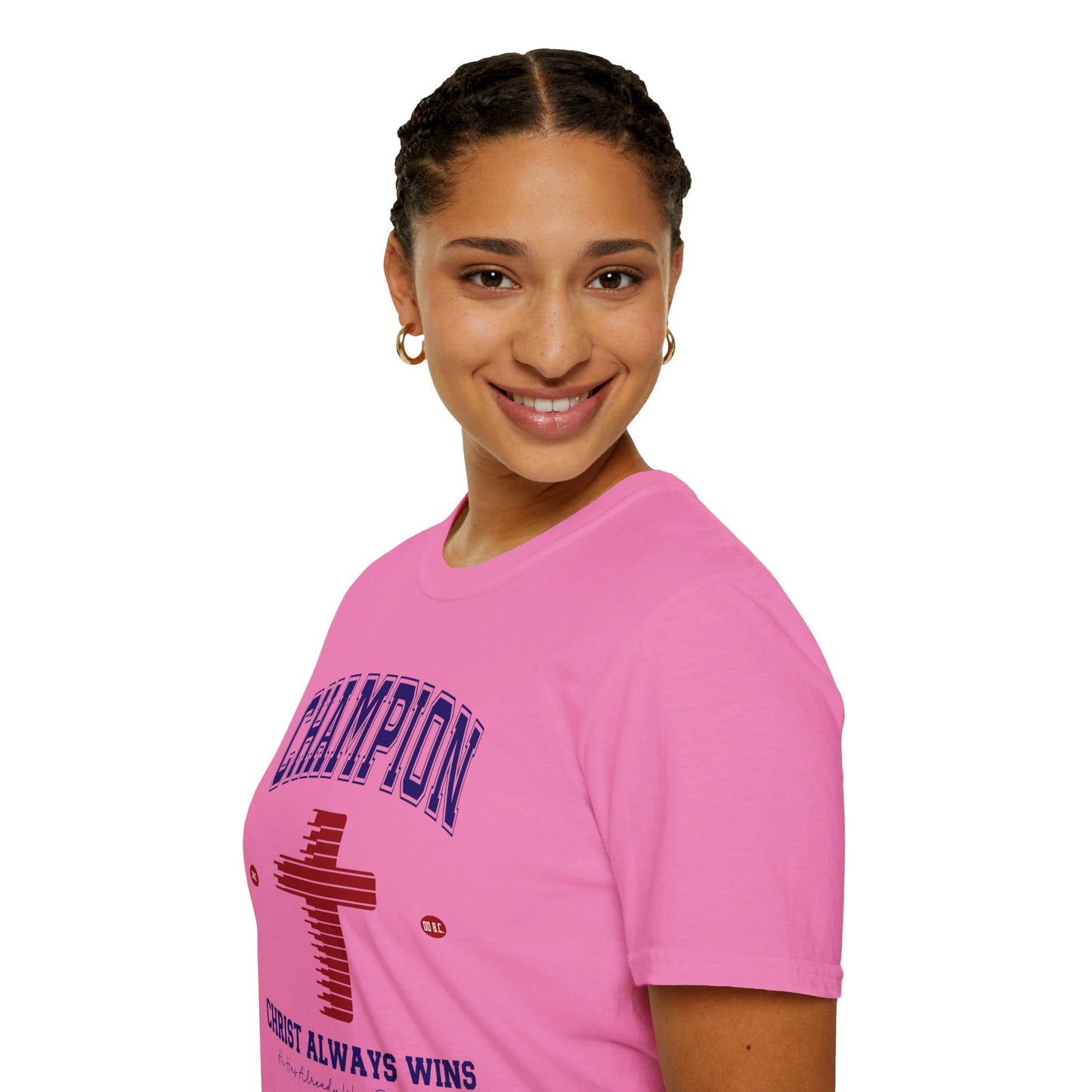 Champion Christ Always Wins Unisex Christian T-shirt