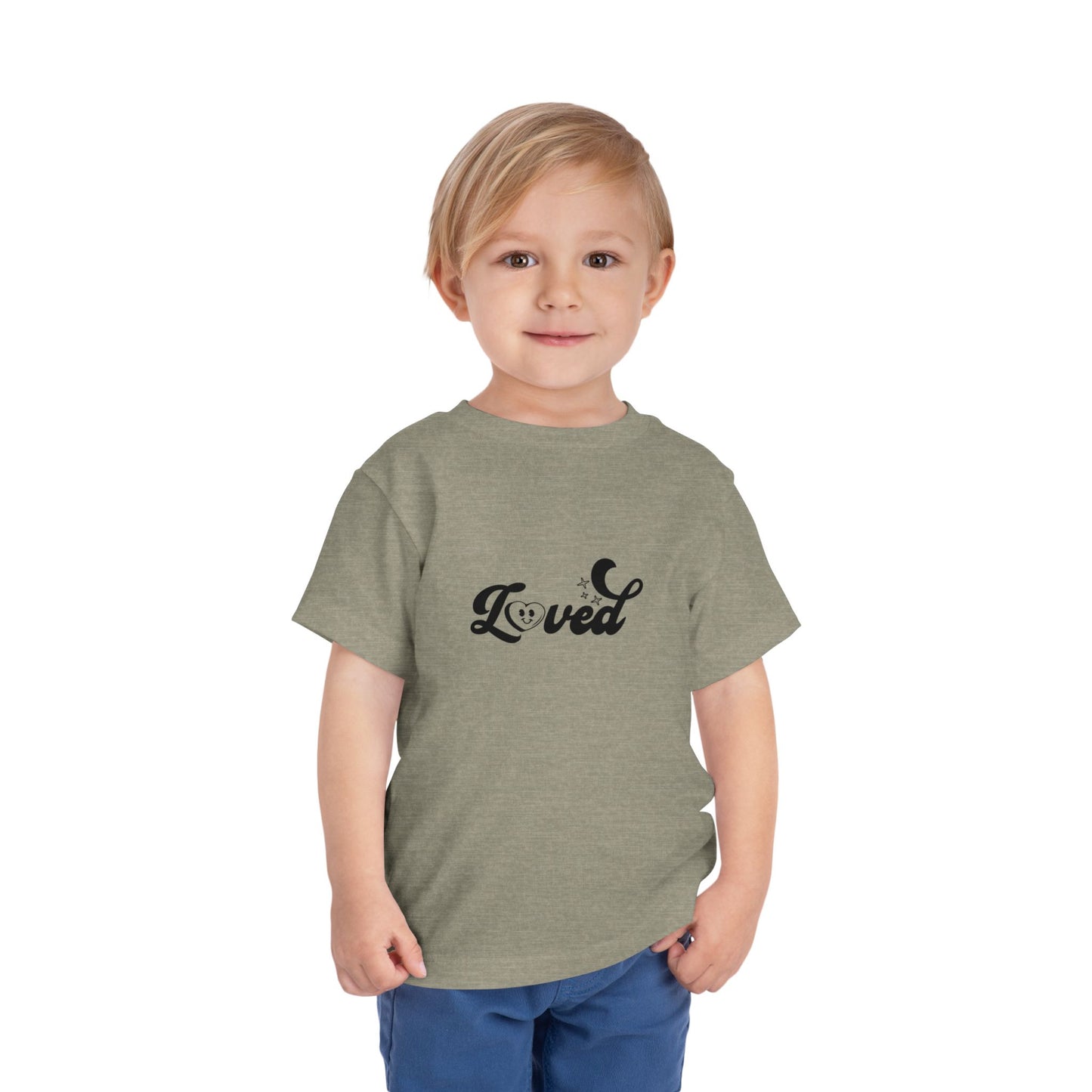 Romans 5:8 You Are Loved More Than You Will Ever Know Christian Toddler T-Shirt