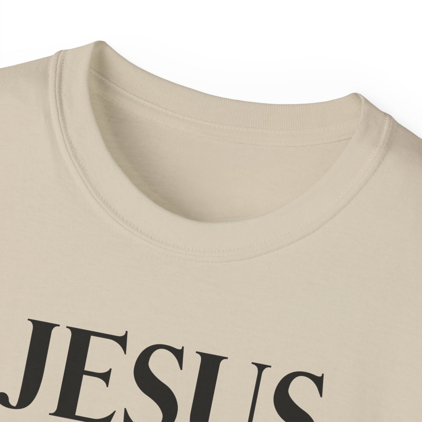 Jesus Did It (like Nike) Funny Unisex Christian Ultra Cotton Tee Printify