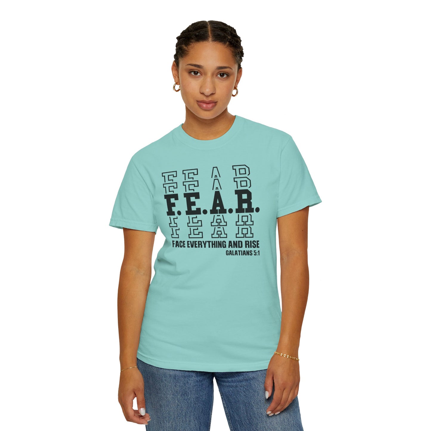 FEAR Face Everything And Rise Unisex Christian T-shirt