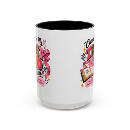 Currently in My Trust God Era Coffee Mug