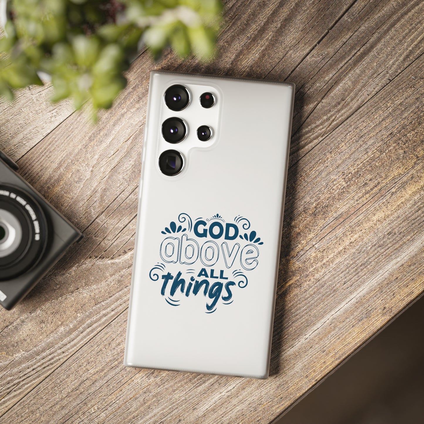 God Above All Things Flexi Phone Case