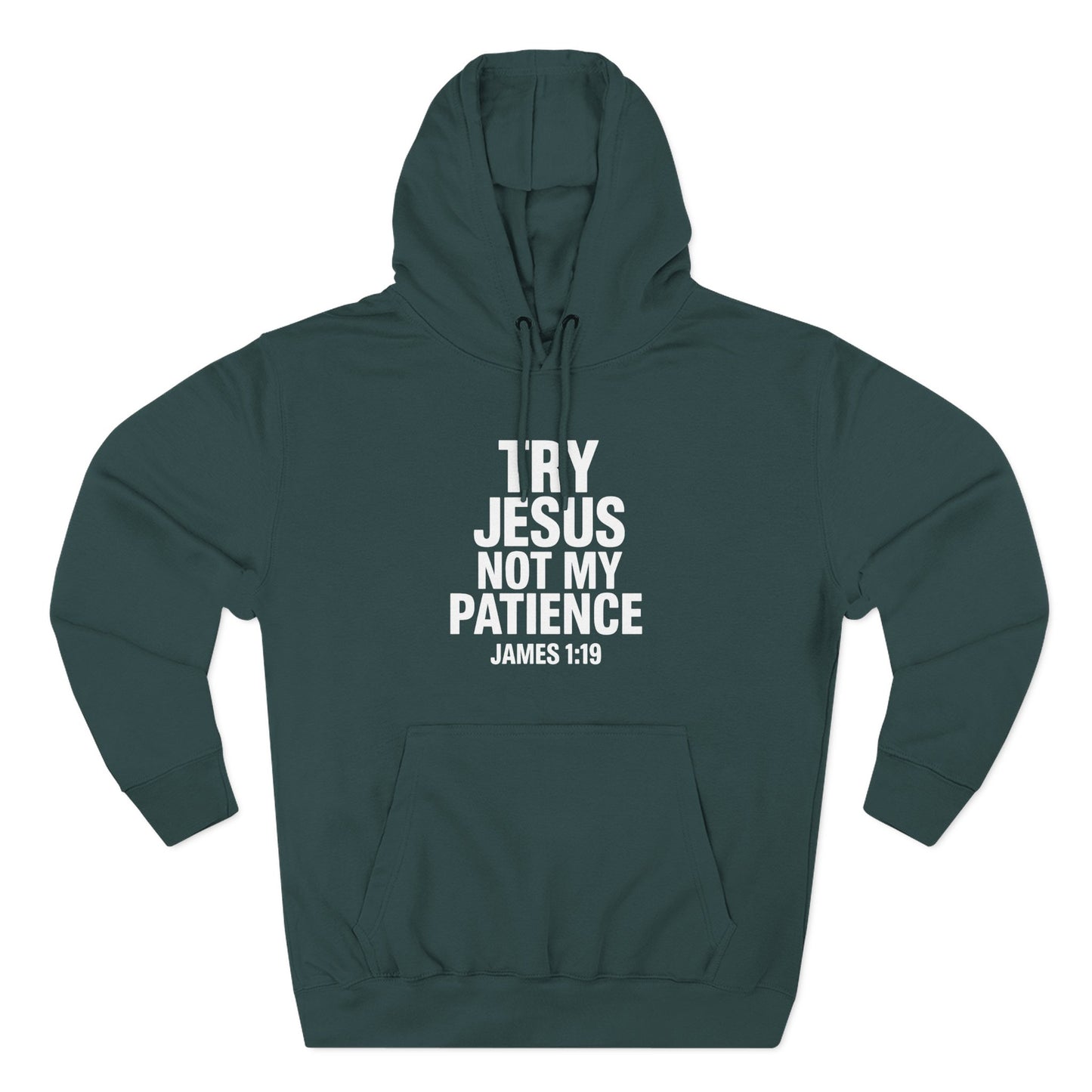 Inspirational Three - Panel Fleece Hoodie – Faith - Based Apparel, Christian Gift, Cozy Layer, Funny Unisex HoodedSweatshirt, Everyday Wear - ClaimedbyGodDesigns