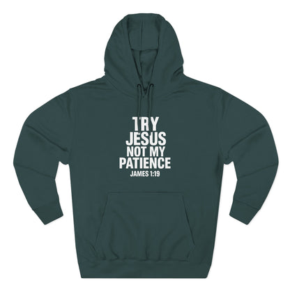 Inspirational Three - Panel Fleece Hoodie – Faith - Based Apparel, Christian Gift, Cozy Layer, Funny Unisex HoodedSweatshirt, Everyday Wear - ClaimedbyGodDesigns
