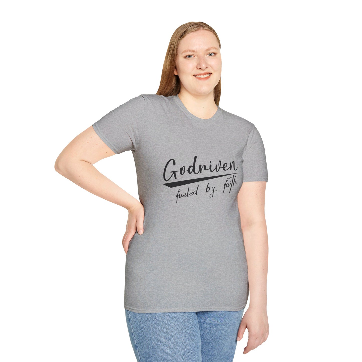 Godriven Fueled By Faith Unisex Christian T-shirt