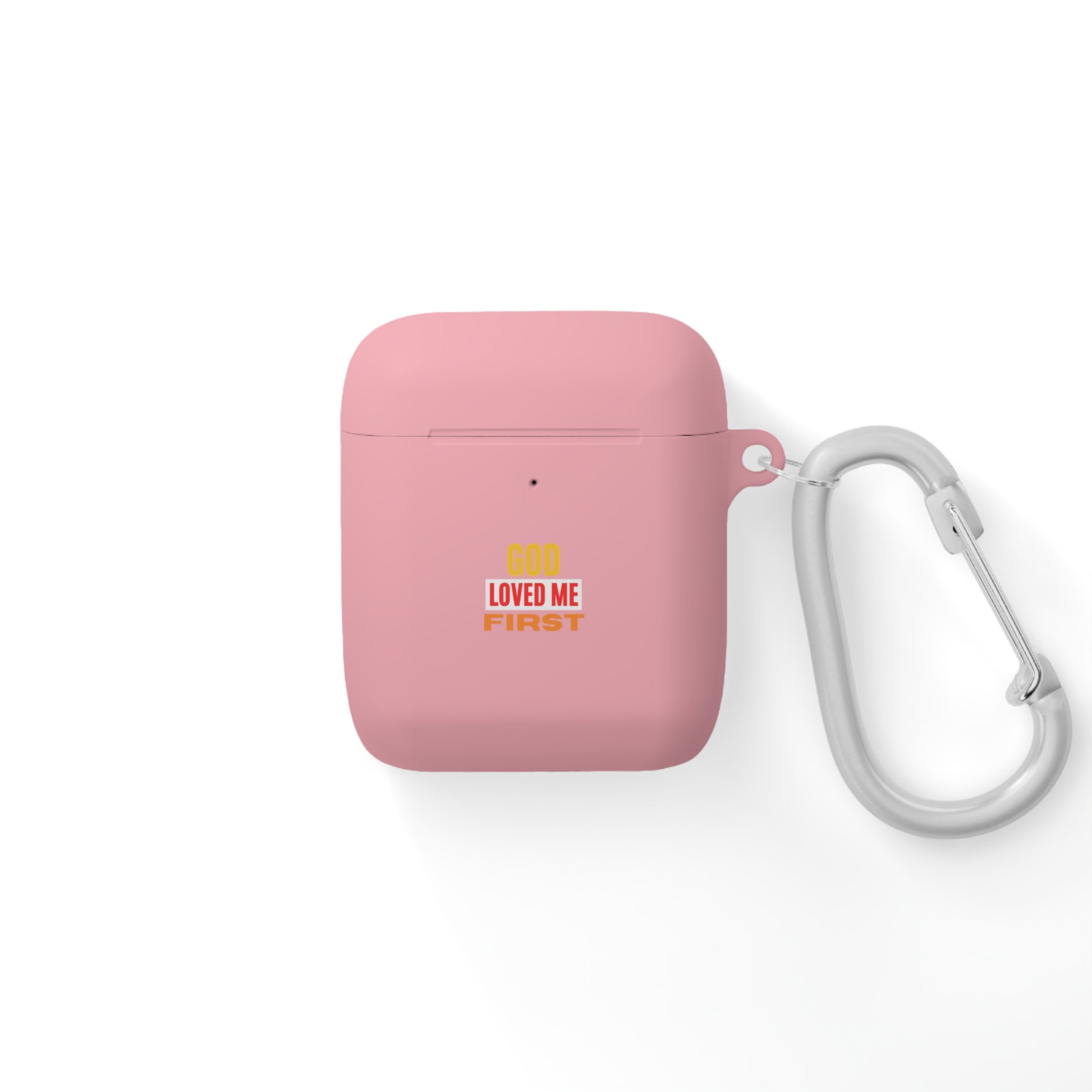 God Loved Me First AirPods / Airpods Pro Case cover Printify