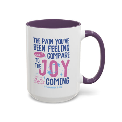 Inspirational Coffee Mug - Joyful Encouragement with Romans 8:18