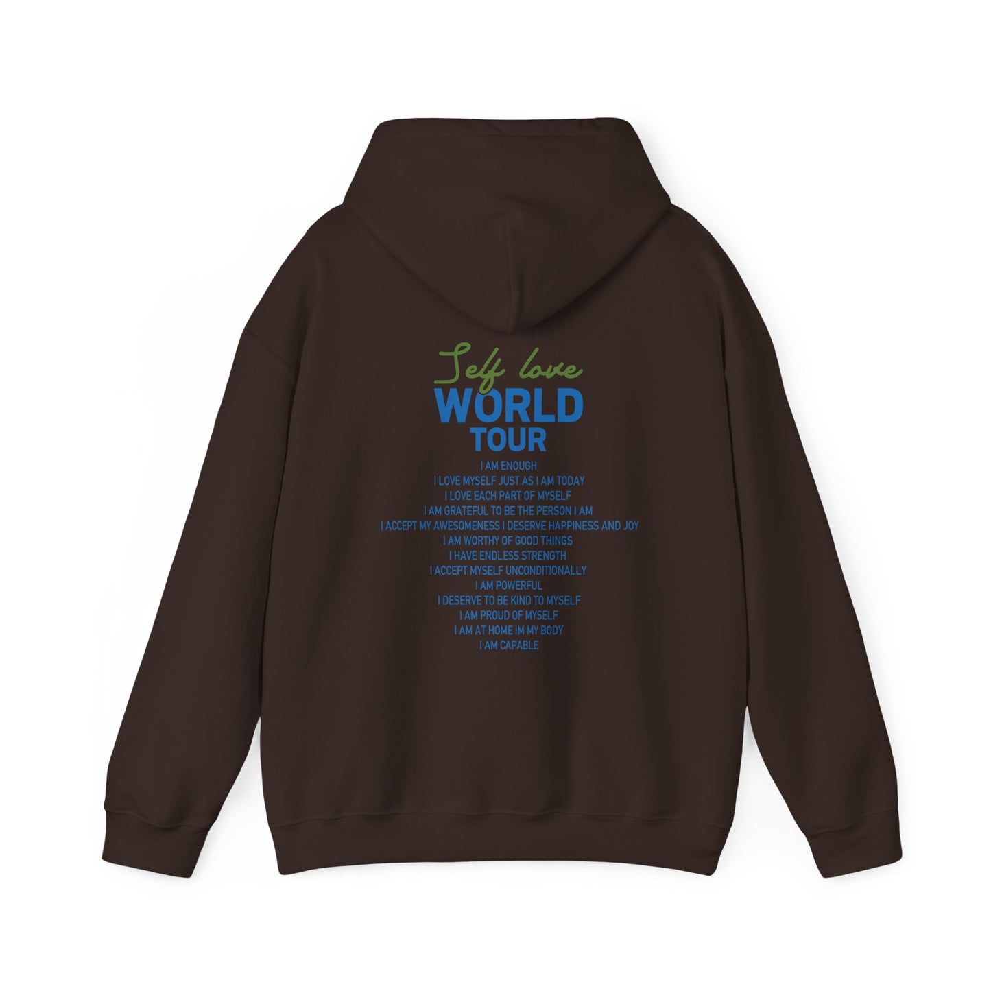 Self Love World Tour Unisex Christian Pullover Hooded Sweatshirt