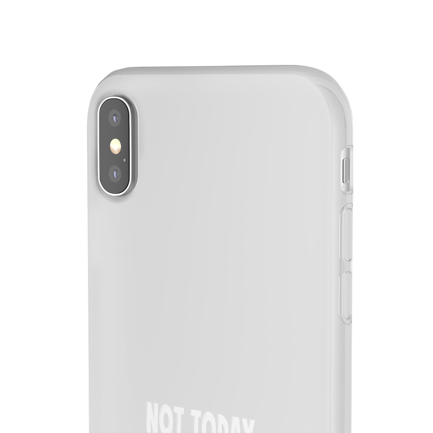 Not Today Satan Not Tomorrow Either Christian Flexi Phone Case Printify