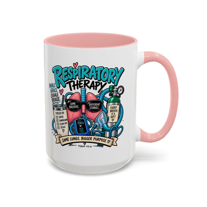 Respiratory Therapy Coffee Mug – Funny Respiratory Therapist Gift (11/15oz)
