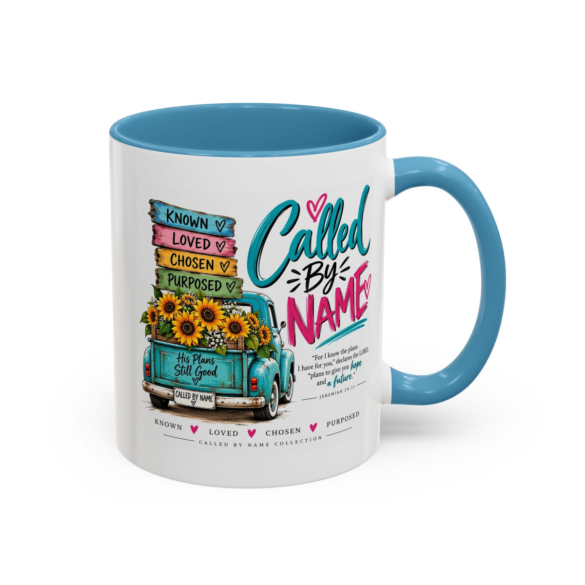 Called By Name Coffee Mug — Inspirational Christian Accent Mug (11/15oz)