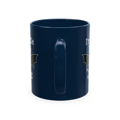 I'm a Little Batty for Jesus Mug – Christian Halloween Ceramic Coffee Cup