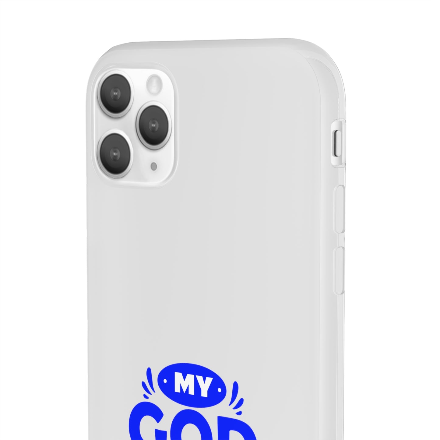 My God Is Intentional  Flexi Phone Case